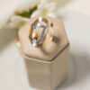 Anillo con la Letra J Dorada