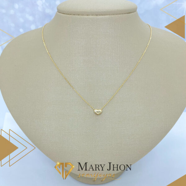 Cadena Corazón Zirconias