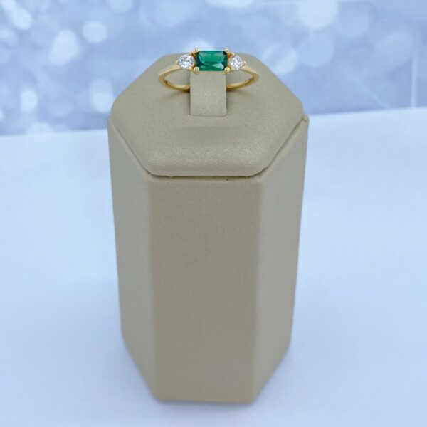 Anillo Esmeralda Zirconia - Image 2
