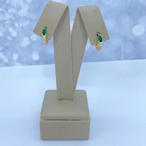 Aro Argolla Zirconia Verde - Image 2
