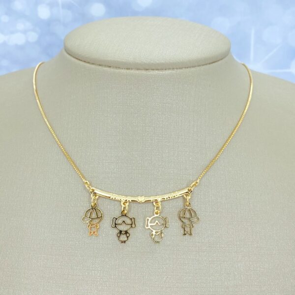 Cadena 4 Hijos/as Dorado - Image 2