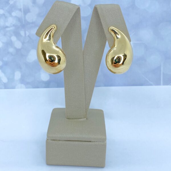 Aro Gota Tendencia Dorado - Image 2