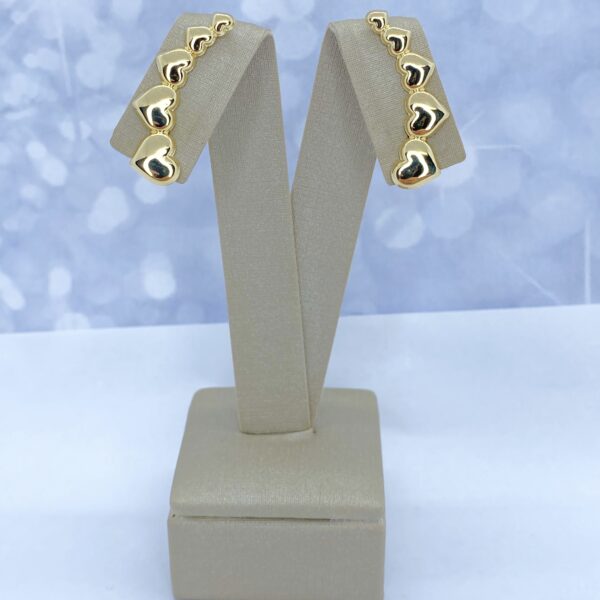 Aro 5 Corazones Dorado - Image 2