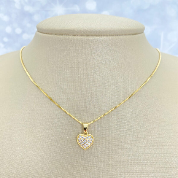 Cadena Corazón Zirconias - Image 2