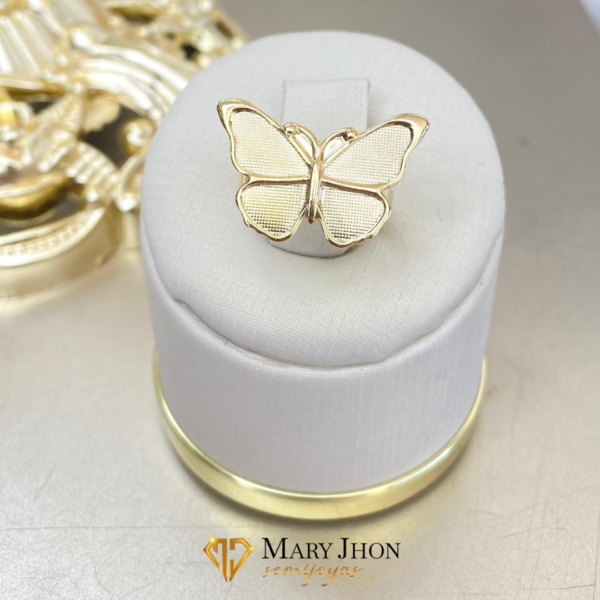 Anillo Mariposa Dorada