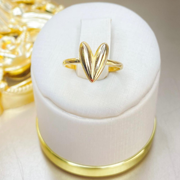 Anillo Corazón Dorado - Image 2
