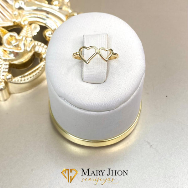 Anillo 2 Corazones