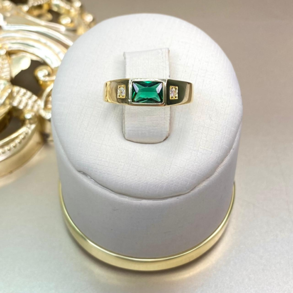 Anillo Masculino Esmeralda - Image 2