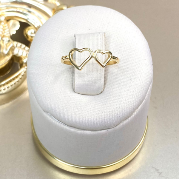 Anillo 2 Corazones - Image 2