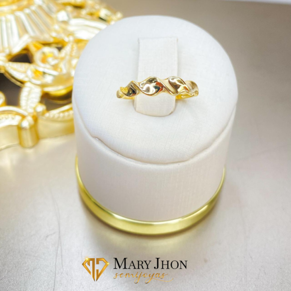 Anillo Liso Dorado