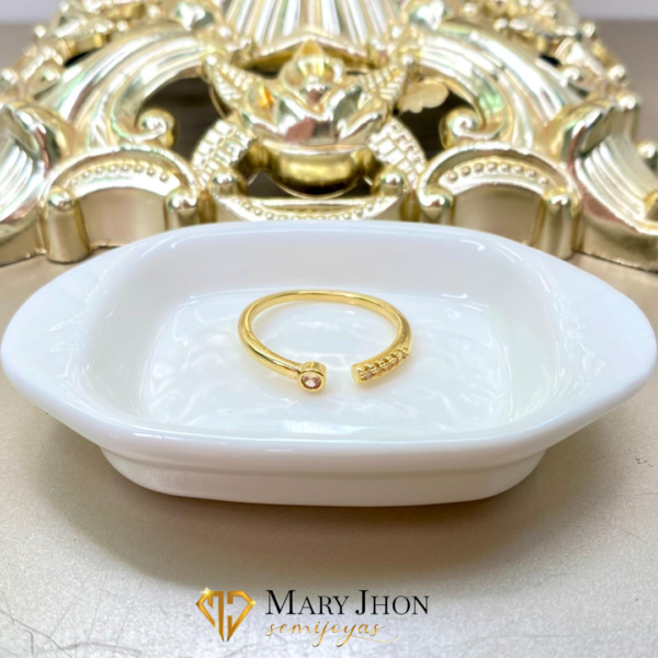 Anillo Ajustable Salmón