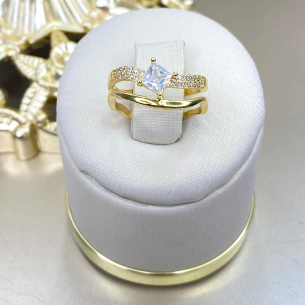 Anillo Duplo Zirconias - Image 2