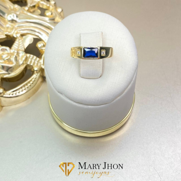 Anillo Masculino Zafiro