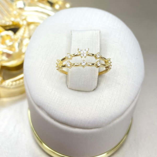 Anillo Duplo Flores - Image 2