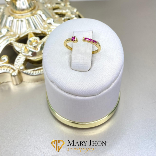 Anillo Ajustable Rubí