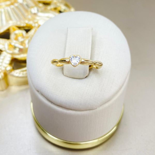 Anillo Corazón Zirconias - Image 2