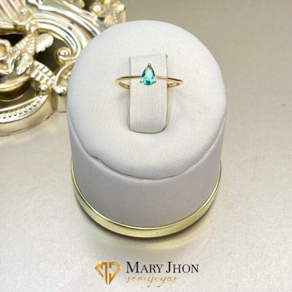 Anillo Gota Aqua