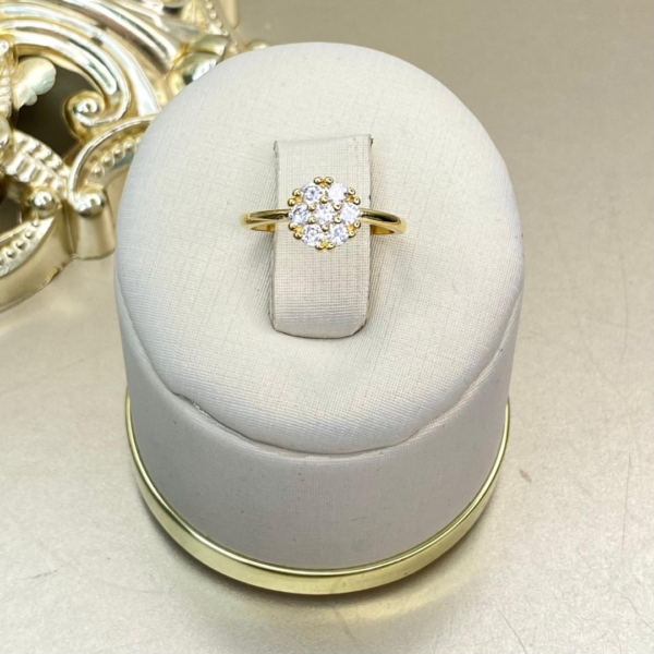 Anillo Flor Cristal - Image 2