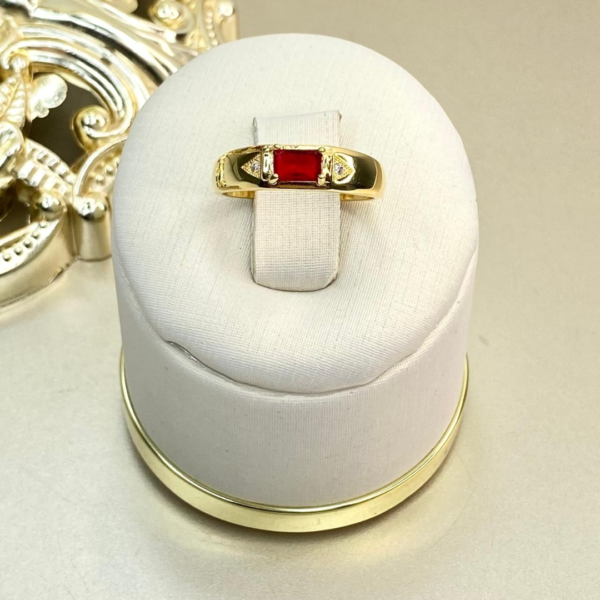Anillo Masculino Rubi - Image 2