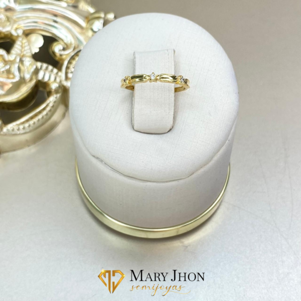 Anillo Liso Cristal