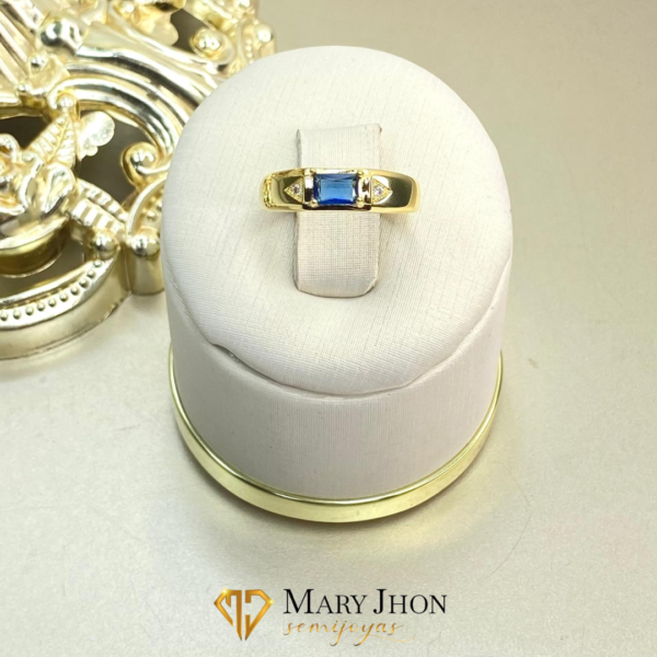 Anillo Masculino Zafiro