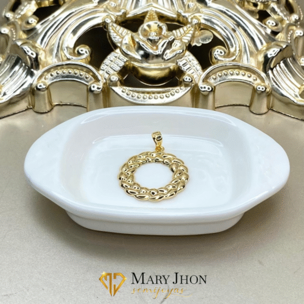 Dije Circular Dorado