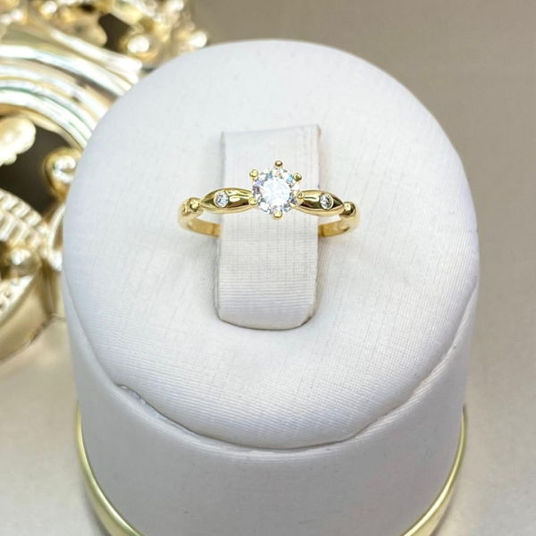 Anillo Solitario Cristal - Image 2