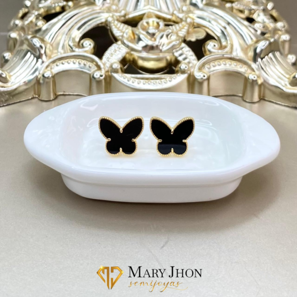 Aro Mariposa Negro