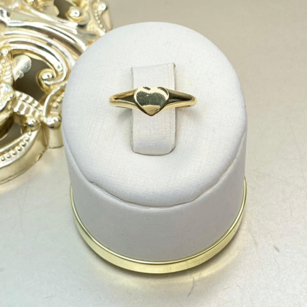 Anillo Corazon Dorado - Image 2