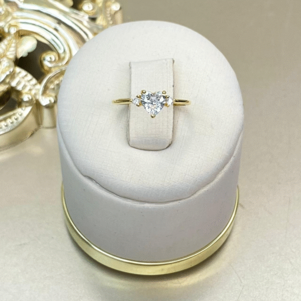 Anillo Corazon Cristal - Image 2