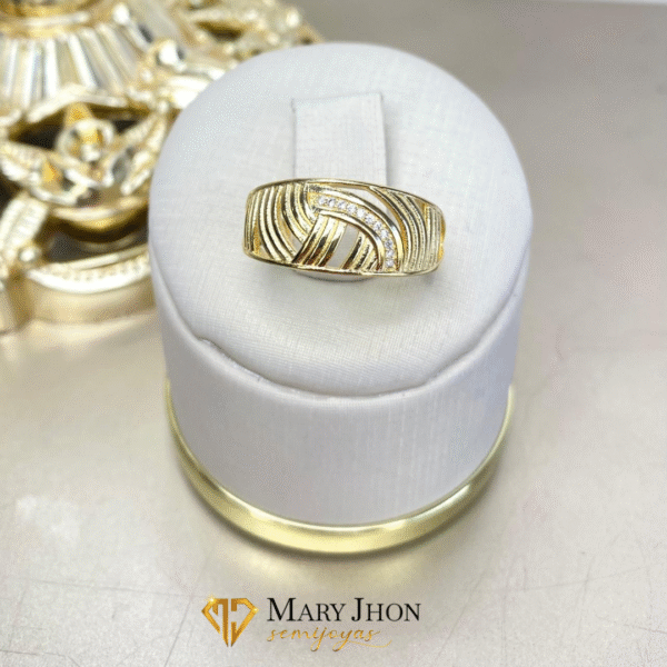 Anillo Joya Dorada
