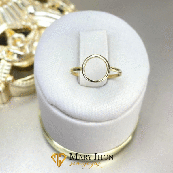 Anillo Circulo Dorado