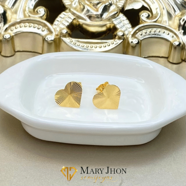 Aro Corazón Dorado