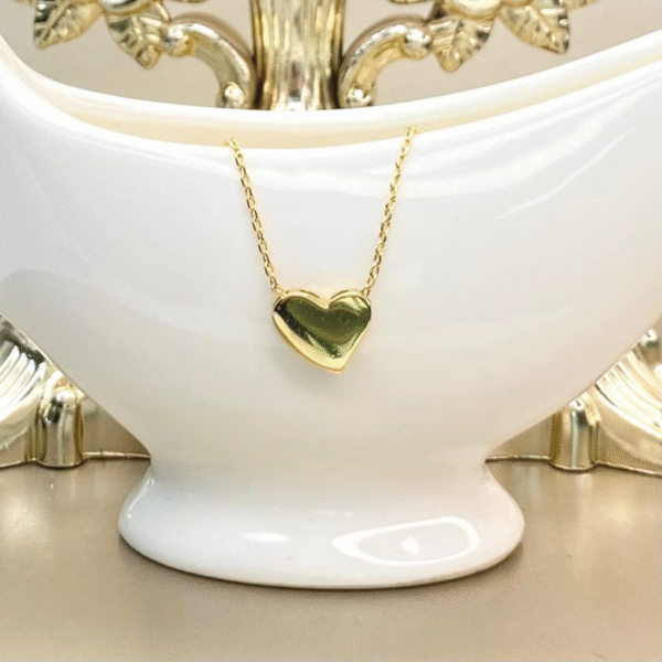 Cadena Corazón Dorado - Image 2