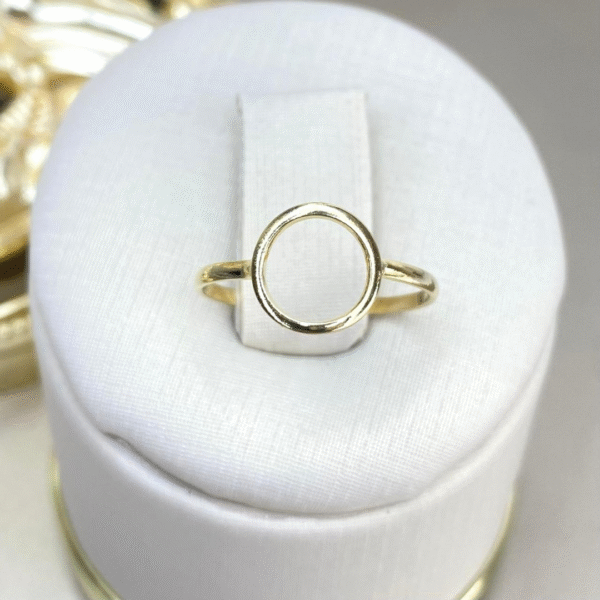 Anillo Circulo Dorado - Image 2